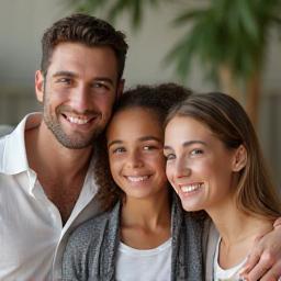 Kenji and Hiroko with their children